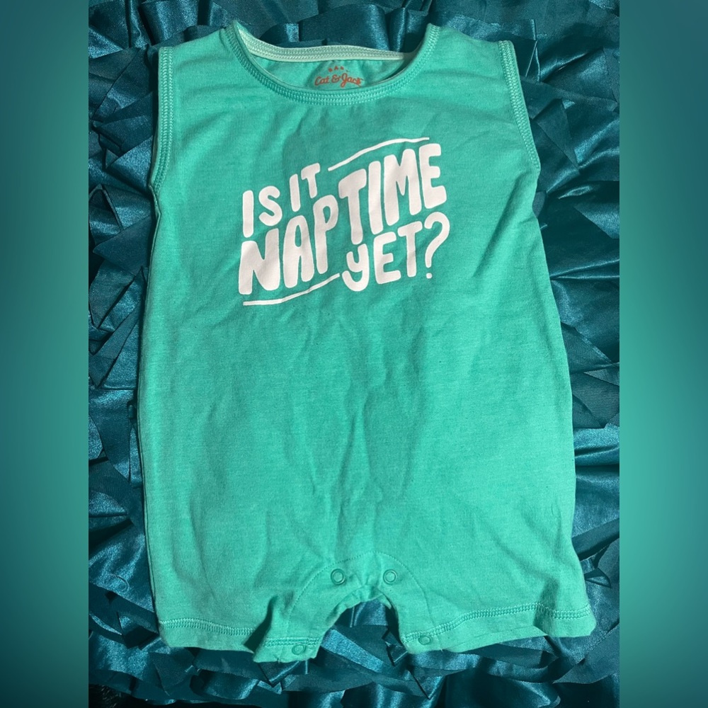 One piece sleeveless outfit 0-3M